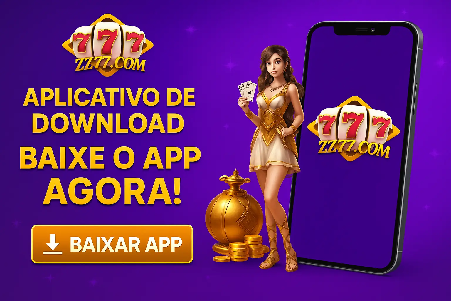Baixar o ZZ777.COM Cassino App