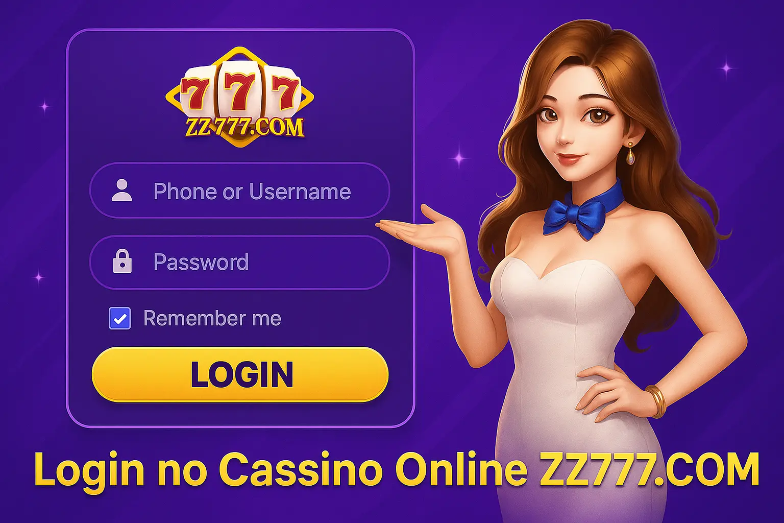 Não Perca tempo, o rRgistro na site ZZ777.COM